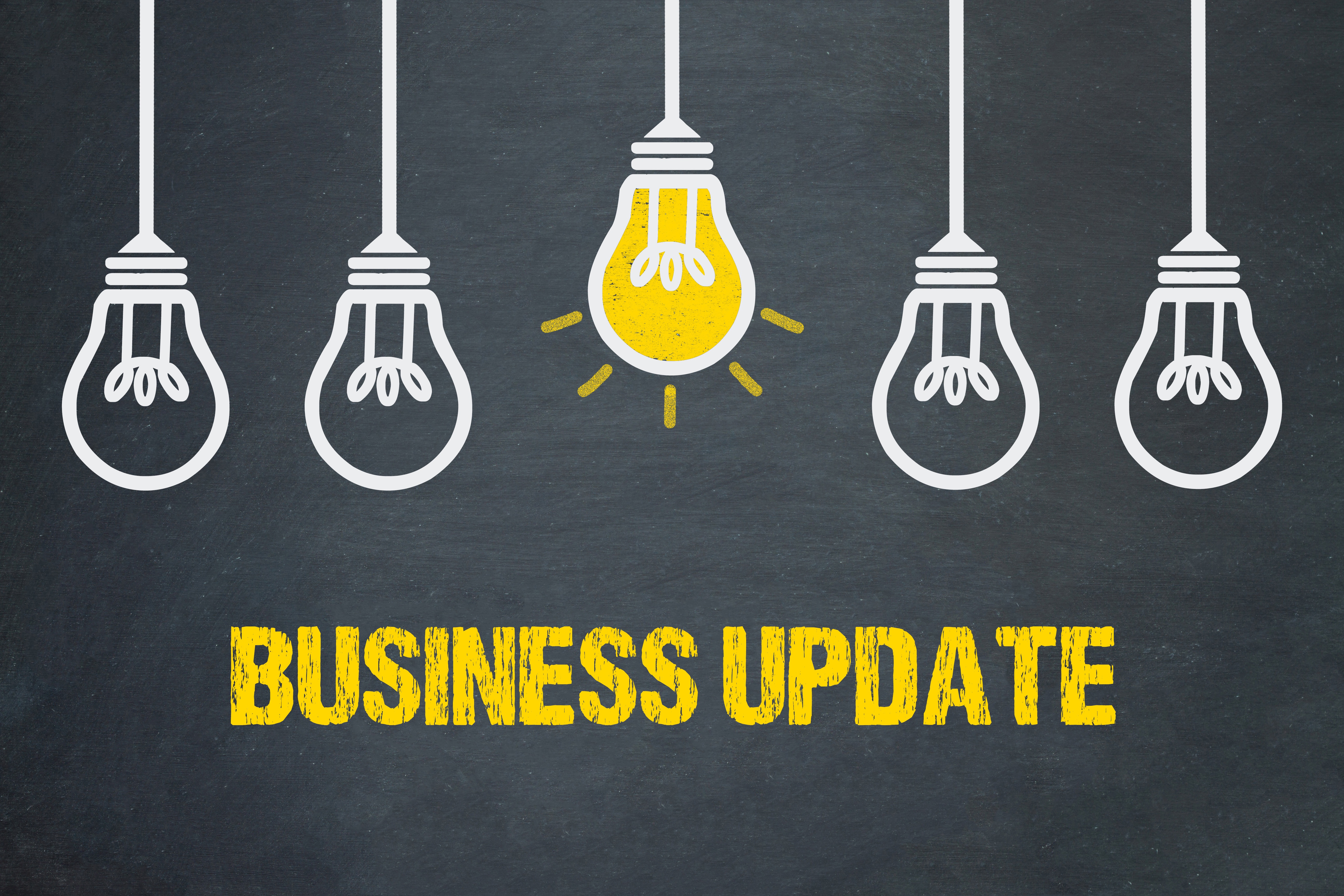 Business Update Graphic